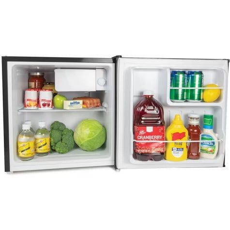 Igloo IRF16PL6A 1.6 Cu. Ft. Classic Compact Single Door Refrigerator Freezer - Platinum