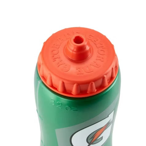 Gatorade Squeeze 32oz Plastic Water Bottle - Green: BPA-Free Portable Drinkware