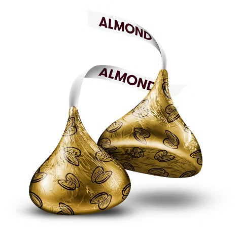 Hershey's Kisses Almond Chocolate Candy - 10oz