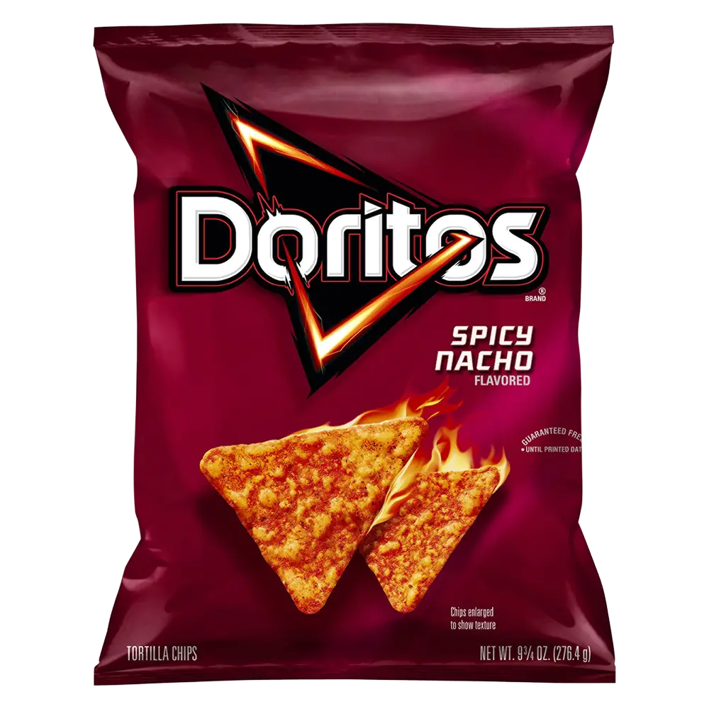 Doritos Spicy Nacho Tortilla Chips 9.25oz