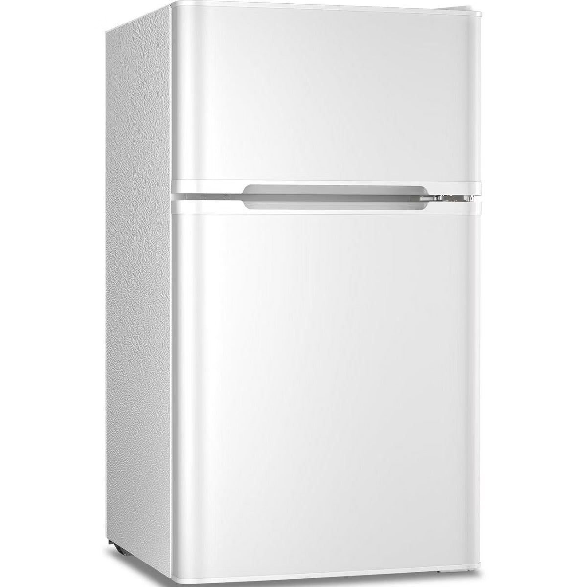 R.W.FLAME 3.2 Cu.Ft. Compact Mini Fridge with Freezer, 2-Door Design, Adjustable Shelves for Dorm, Apartment, Office, and Basement