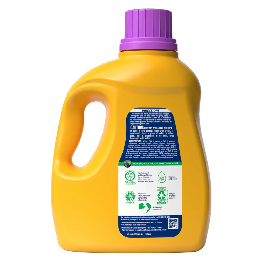 Arm & Hammer Plus OxiClean Odor Blasters Fresh Burst Liquid Laundry 100.5oz