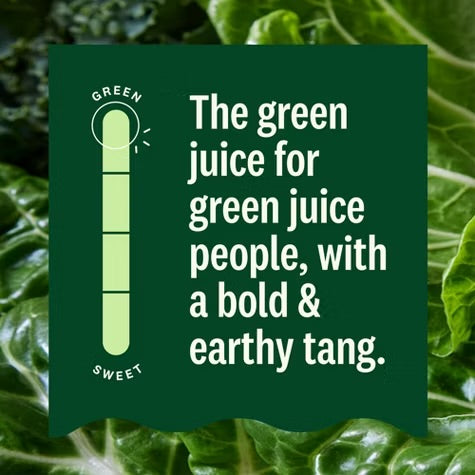 Suja Organic Uber Greens Cold Pressed Juice Drink - 46 fl oz Bottle