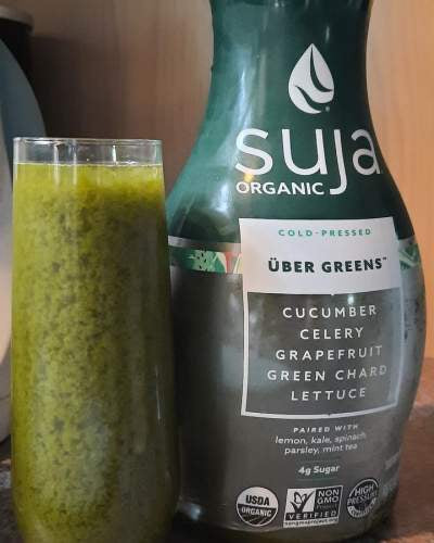 Suja Organic Uber Greens Cold Pressed Juice Drink - 46 fl oz Bottle