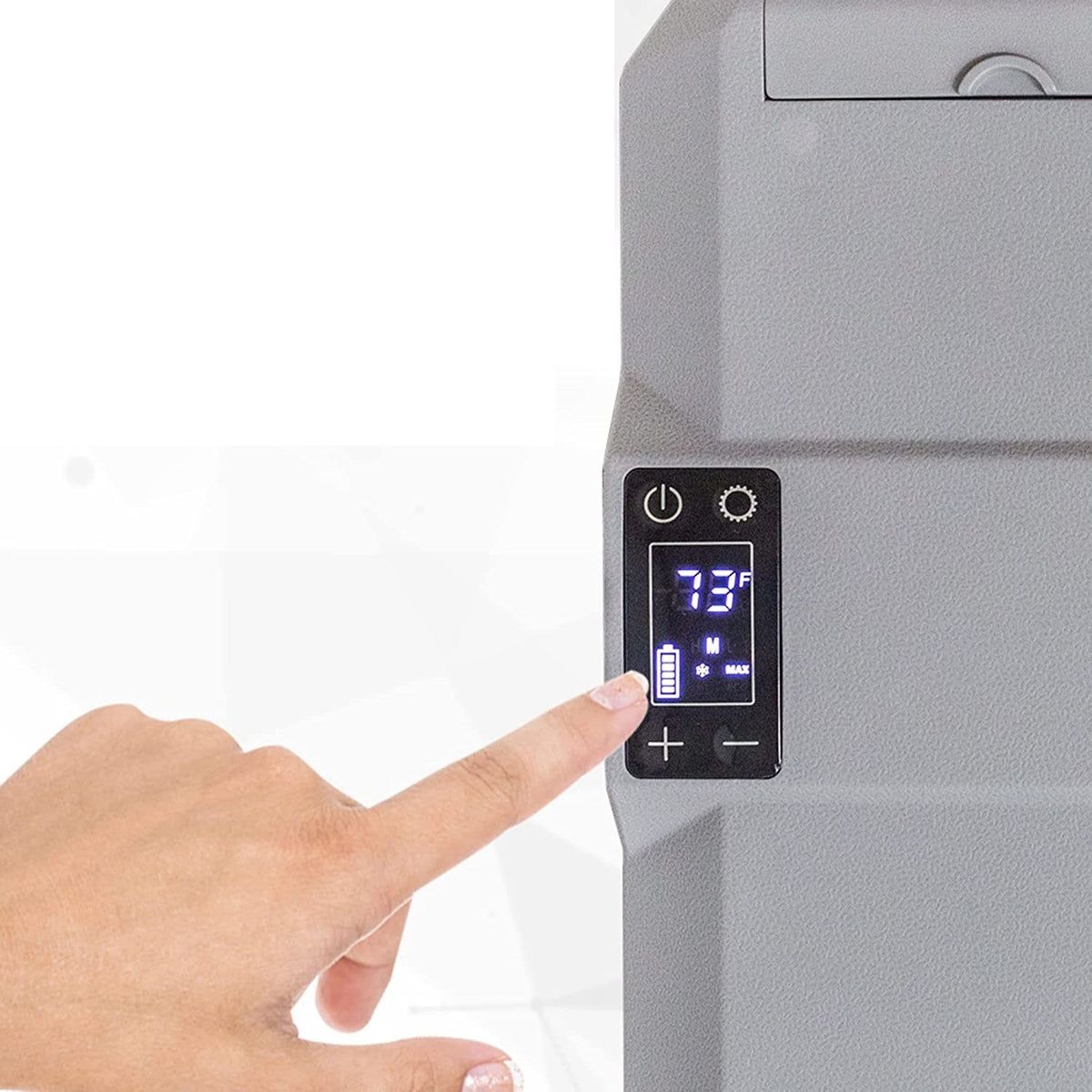 Glarewheel Electric Cooler Iceless Portable Refrigerator 42L