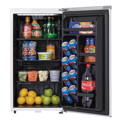 Danby 3.3 cu. ft. Contemporary Classic Compact Fridge in Pearl White DAR033A6PDB