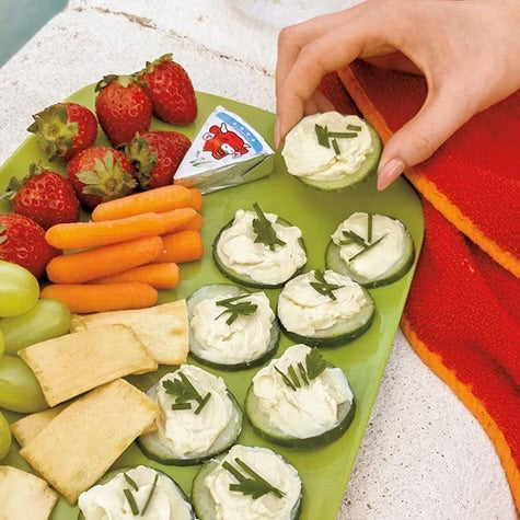 The Laughing Cow Spreadable Light Swiss Cheese Wedges - 5.4oz/8ct