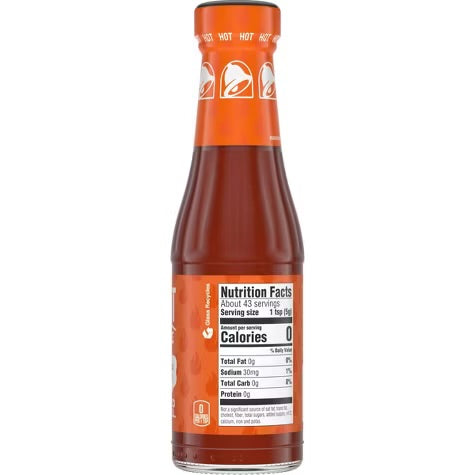 Taco Bell Hot Taco Sauce 7.5oz