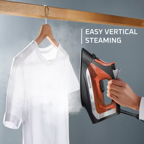 Rowenta Steam Iron Access Steam Vertical Steaming Red