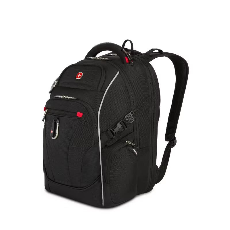 SWISSGEAR Scan Smart TSA Laptop 17.5" Backpack - Black