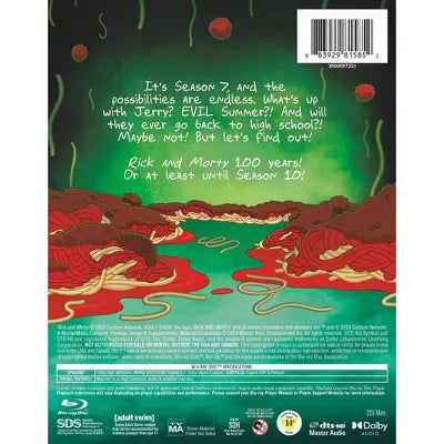 Rick and Morty: The Complete Seventh Season (Blu-ray)