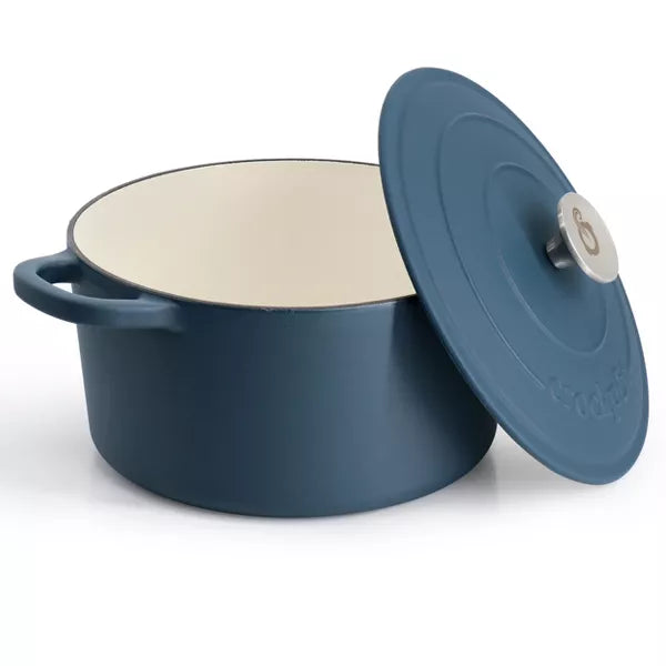 Crockpot Artisan 7 Quart Matte Enameled Cast Iron Dutch Oven