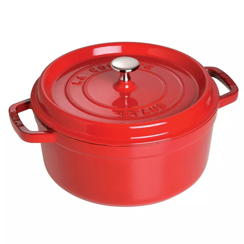 STAUB Cast Iron 5.5-qt Round Cocotte