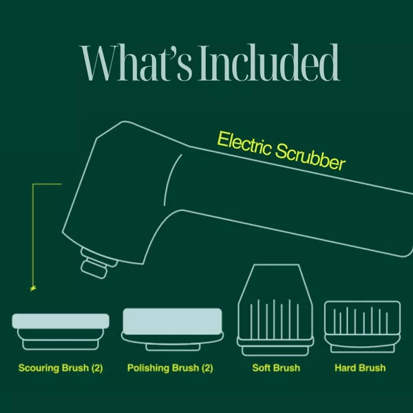 Sonic Power Electric Scrubber