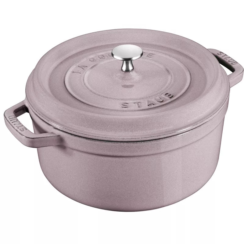 STAUB Cast Iron 5.5-qt Round Cocotte