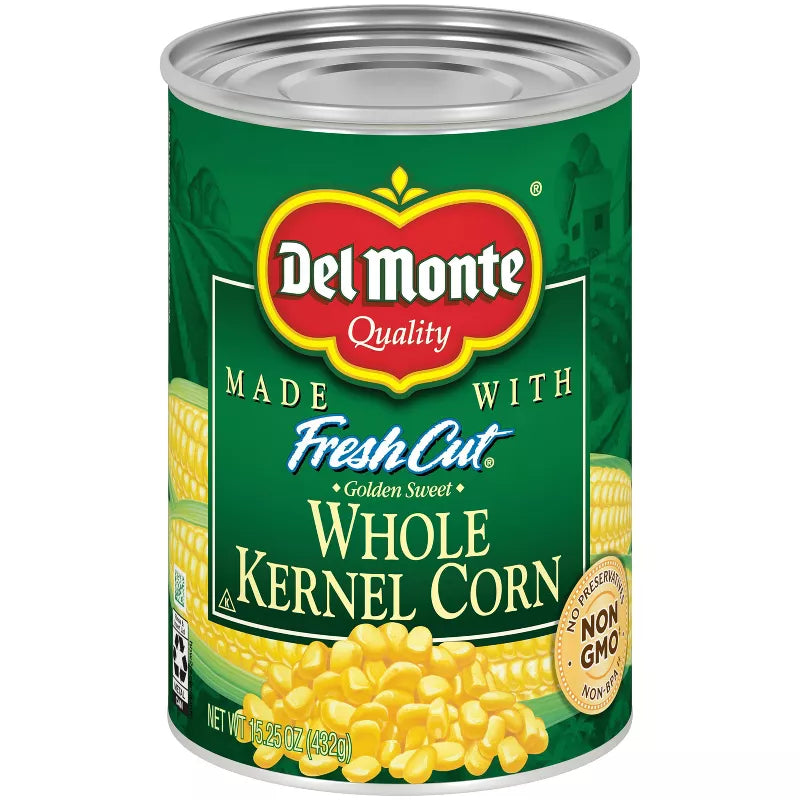 Del Monte Golden Sweet Whole Kernel Corn - 15.25oz