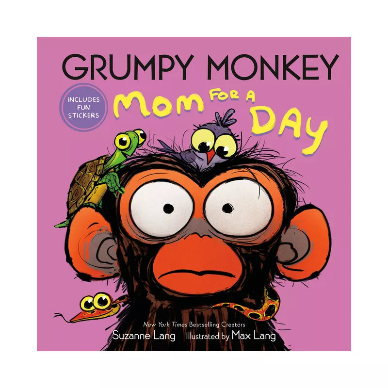 Grumpy Monkey Mom for a Day - by Suzanne Lang (Hardcover)
