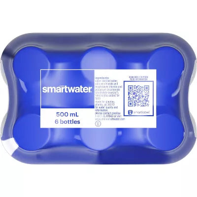 Smartwater Bottles - 6pk/16.9 fl oz