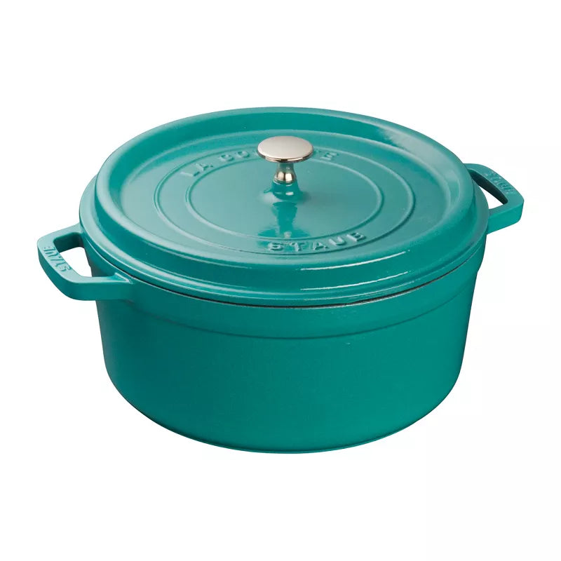 STAUB Cast Iron 5.5-qt Round Cocotte