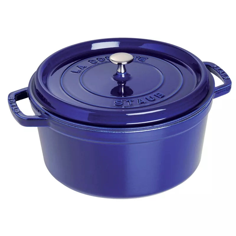 STAUB Cast Iron 5.5-qt Round Cocotte