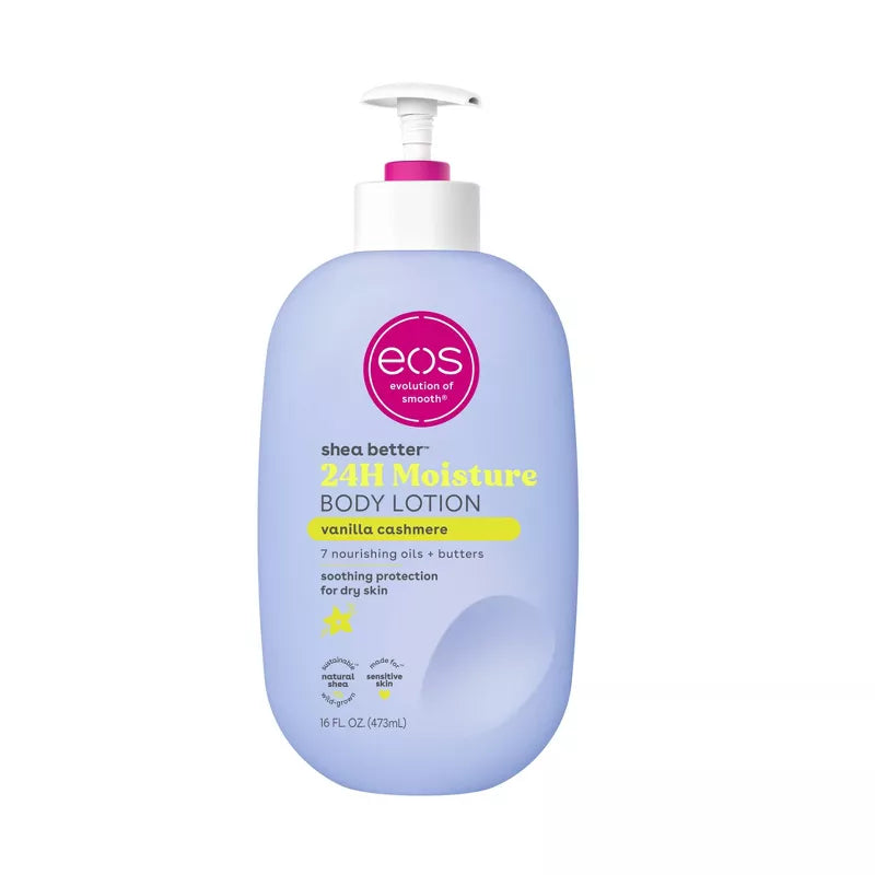 eos Shea Better Moisture Body Lotion - Vanilla Cashmere - 16 fl oz