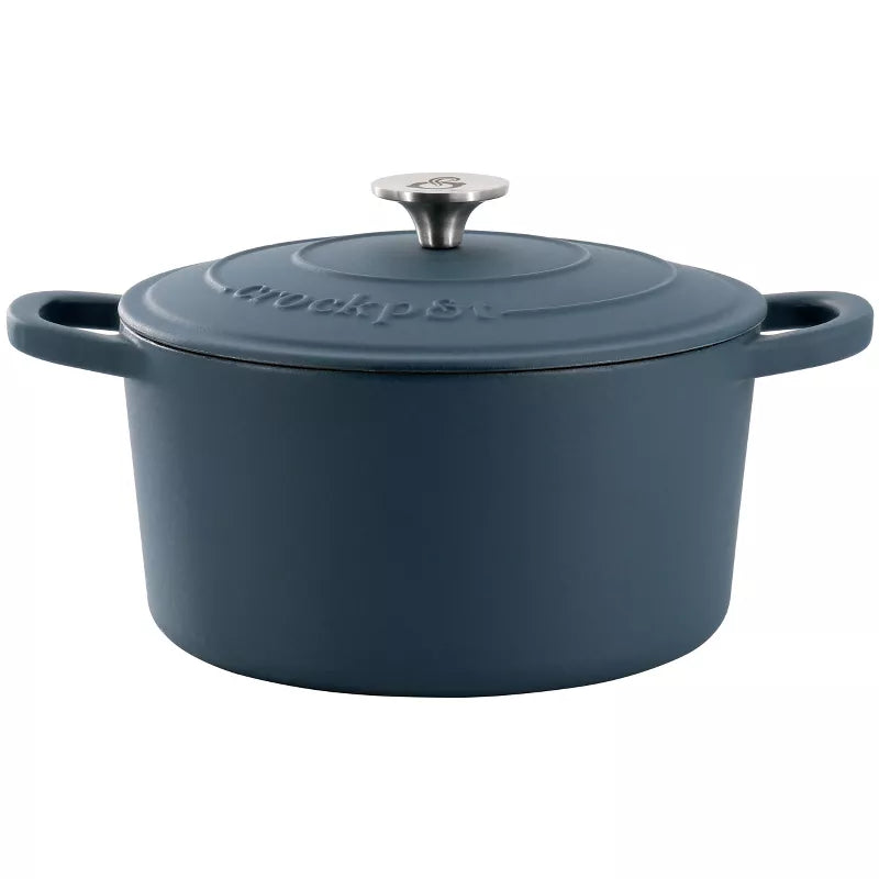 Crockpot Artisan 7 Quart Matte Enameled Cast Iron Dutch Oven
