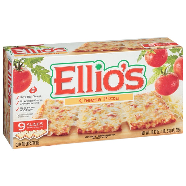Ellio's Pizza Cheese - 9 slices