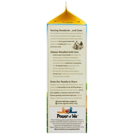 Organic Valley Cultured Low-fat Organic Buttermilk
