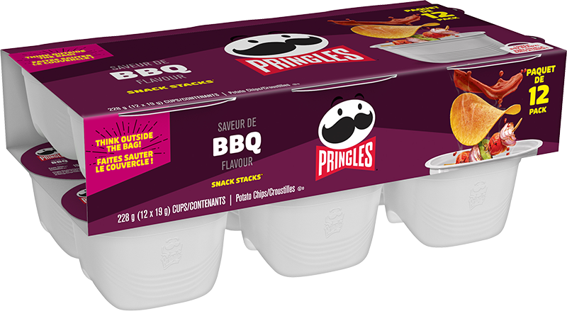 Pringles® Snack Stacks BBQ Crisps