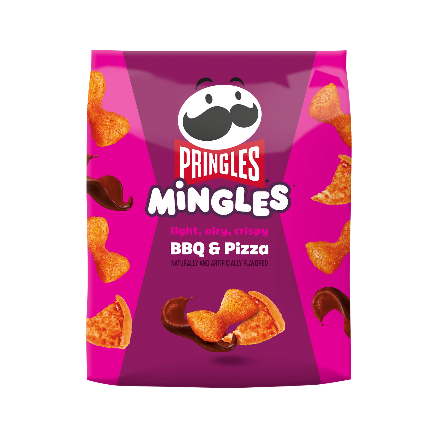 Pringles® Mingles™ Puffed Snacks, BBQ and Pizza