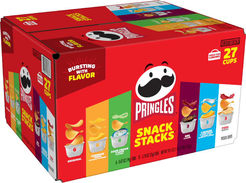 Pringles® Snack Stack Multipack, 6 Crisp Flavors