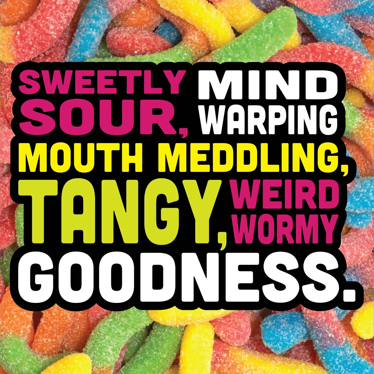 Trolli Sour Brite Candy Crawlers Gummi Worms – 28.8oz