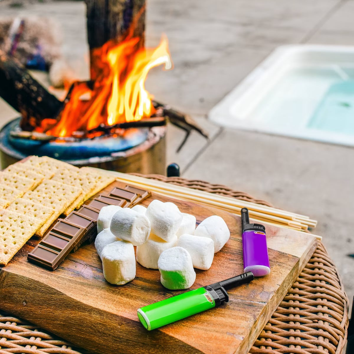 2ct BIC EZ Reach Birthday Pocket Lighters: Multicolor Butane Clean Burning Candle & Torch Lighter Wand