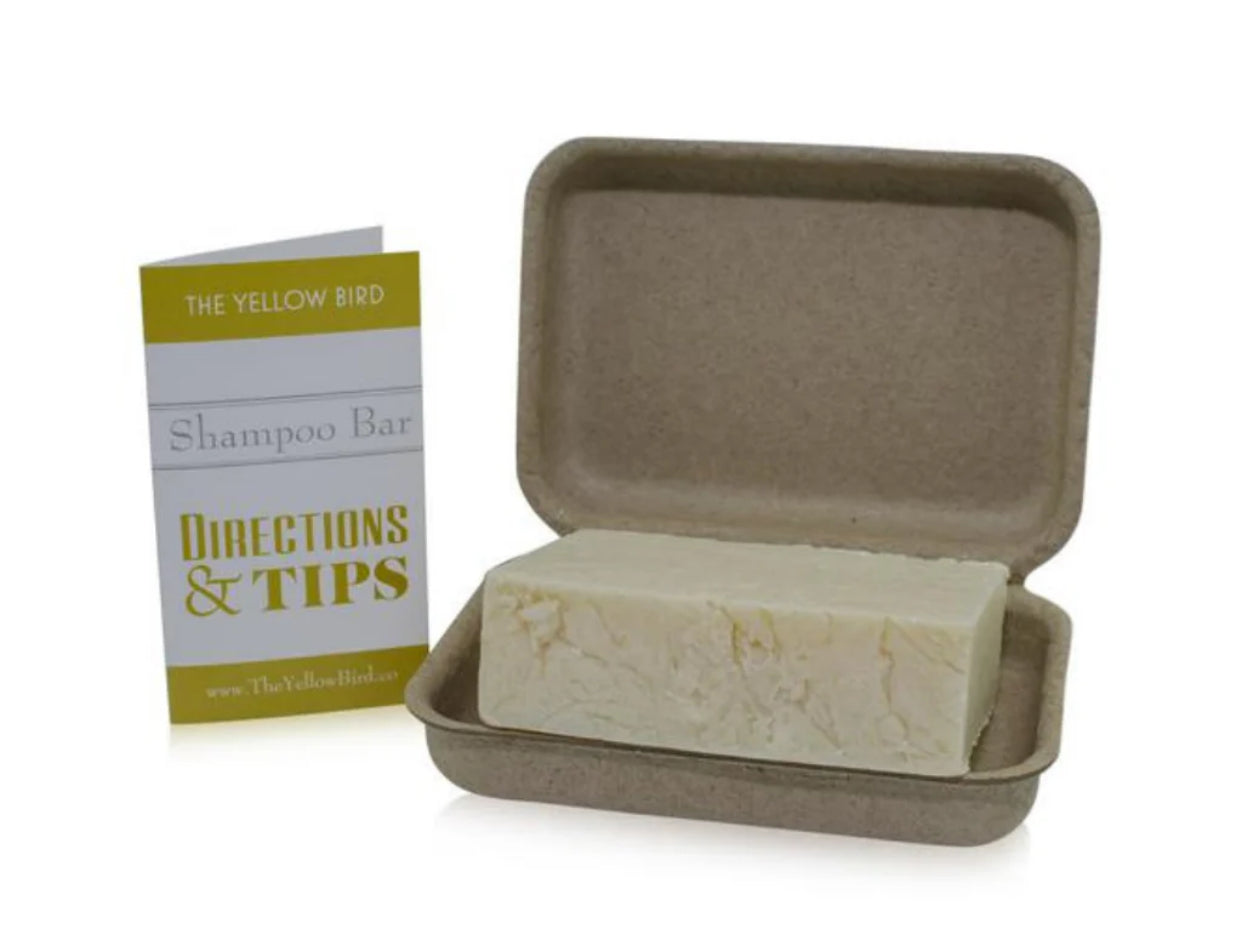 The yellow bird shampoos bars