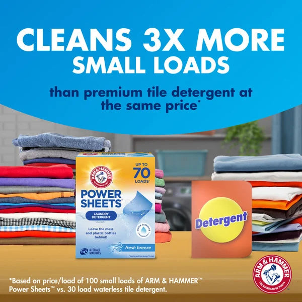 Arm & Hammer Power Sheets Laundry Detergent