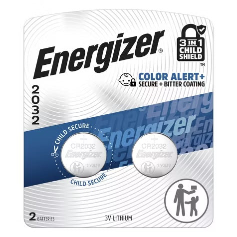 Energizer 2032 Batteries 2pk - Lithium Coin Battery