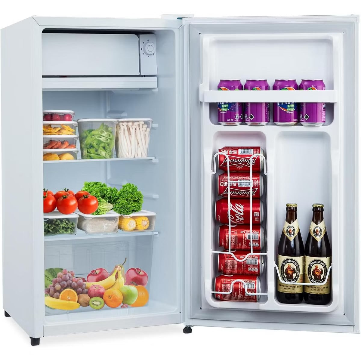 3.2 Cu.Ft Mini Fridge With Freezer