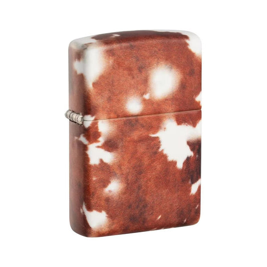 Zippo Cow Print Design Windproof Lighter