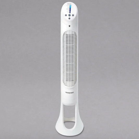 Honeywell HWLHYF260 QuietSet 32 7/8" White 5-Speed Oscillating Tower Fan