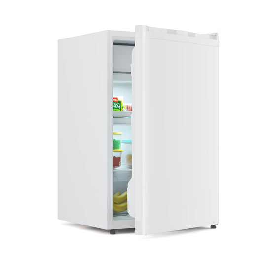 4.3 Cu.Ft Mini Fridge with Freezer, Single Door Mini Fridge, 7 Settings Temperature Adjustable
