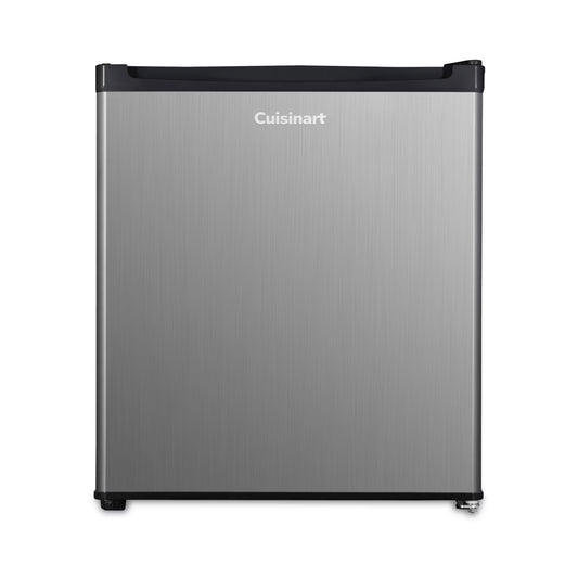 Cuisinart Mini Fridge 1.7 cu ft CCF-17: Compact Dorm Refrigerator, Stainless Steel, Energy Star Certified, Portable Design