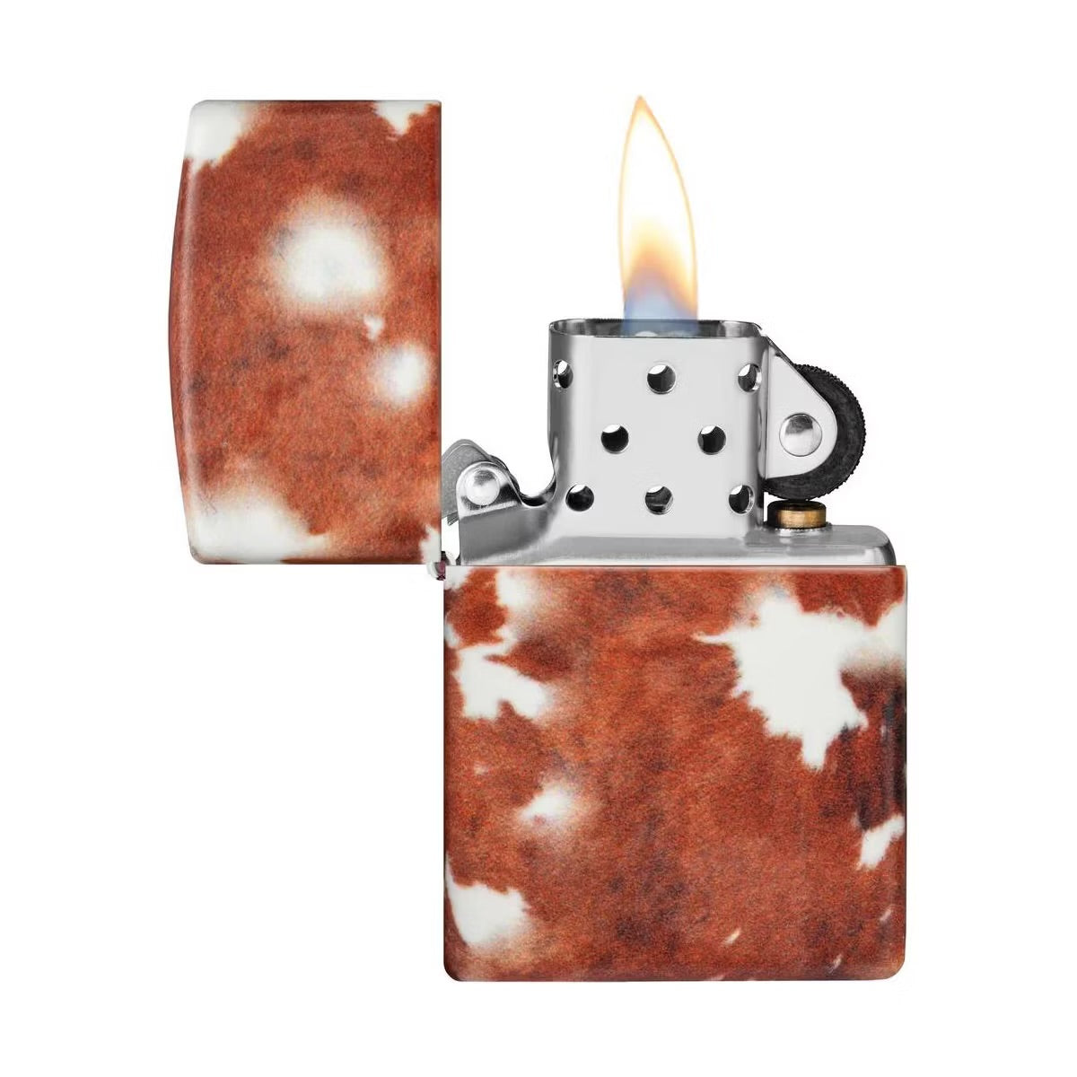 Zippo Cow Print Design Windproof Lighter