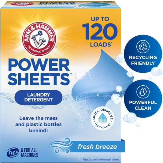 Arm & Hammer Power Sheets Laundry Detergent
