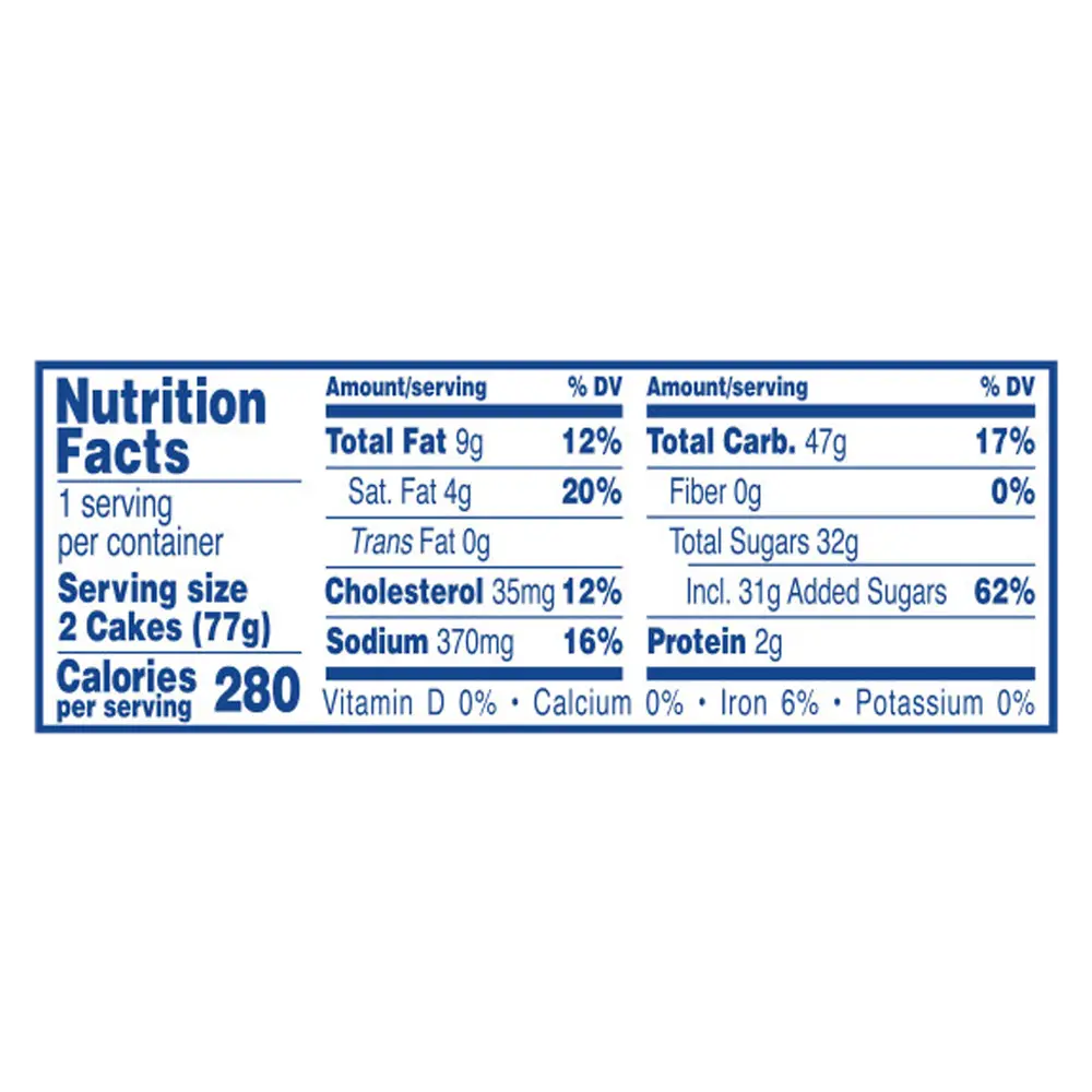 HOSTESS TWINKIES Snack Cakes, Single Serve, 2 Count, 2.70 oz