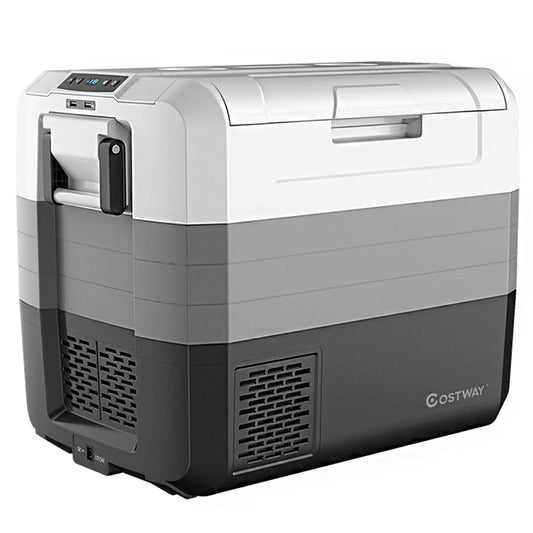 Costway 70 Quart Portable Electric Car Cooler Refrigerator Compressor Freezer for RVs Camping