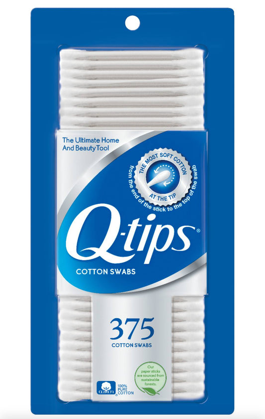 Q- tips Cotton Swabs (376ct)