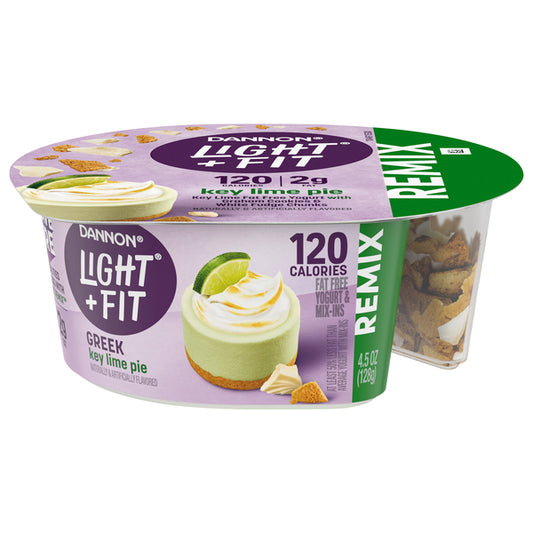Dannon Light + Fit REMIX Key Lime Pie Nonfat Greek Yogurt