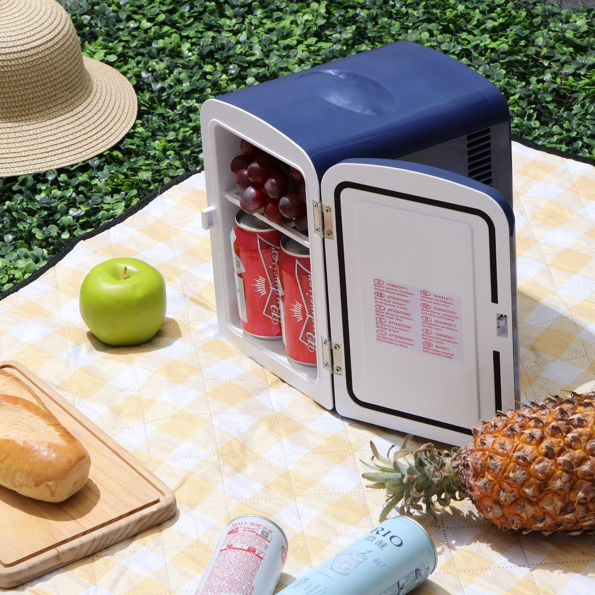 Uber Appliance Personal and Portable Mini Fridge 6-cans