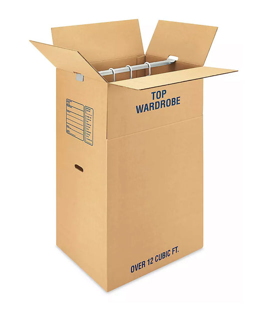 24 x 20 x 46" 51 ECT Double Wall Wardrobe Box Kit(5)