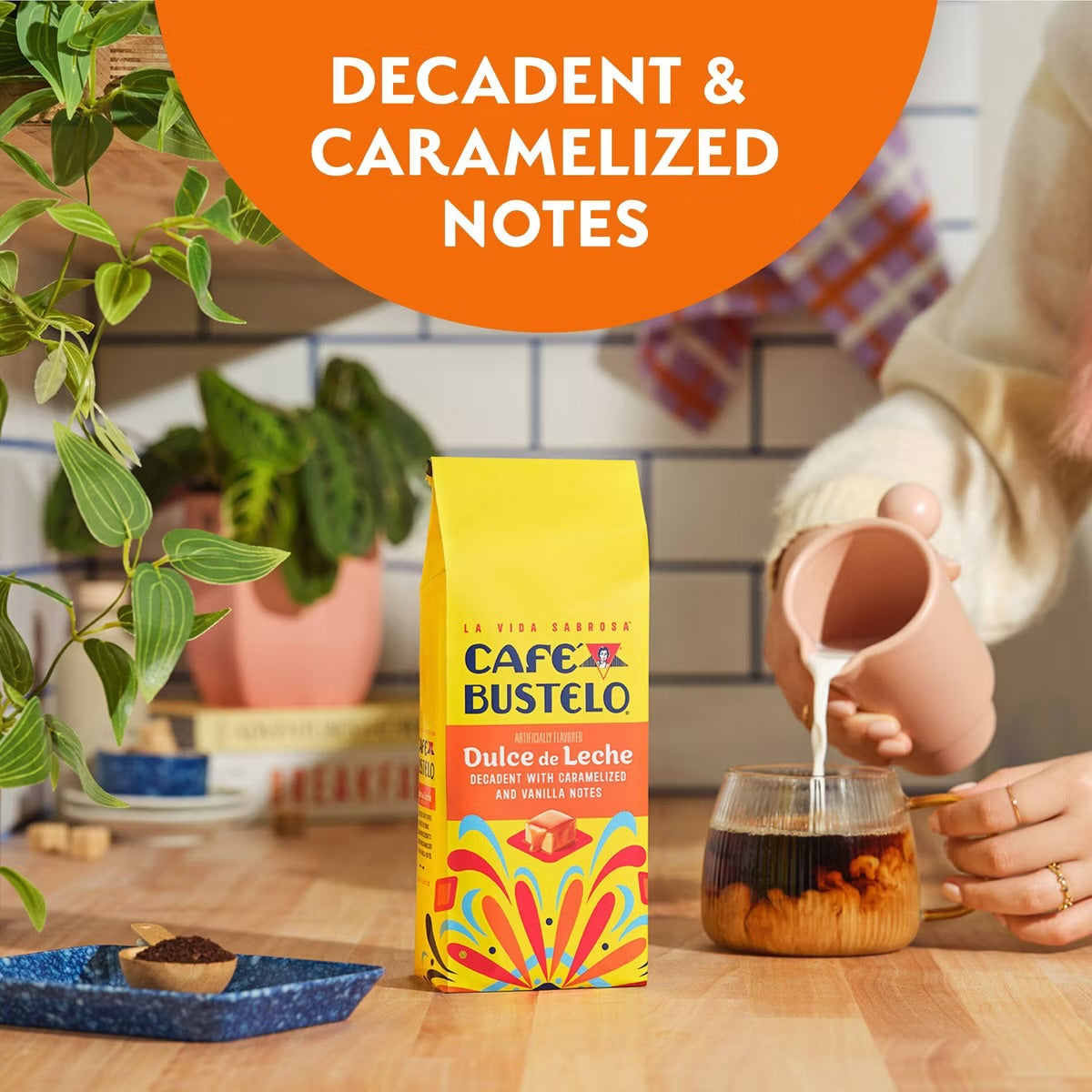 Cafe Bustelo Dulce de Leche Ground Coffee - 11oz